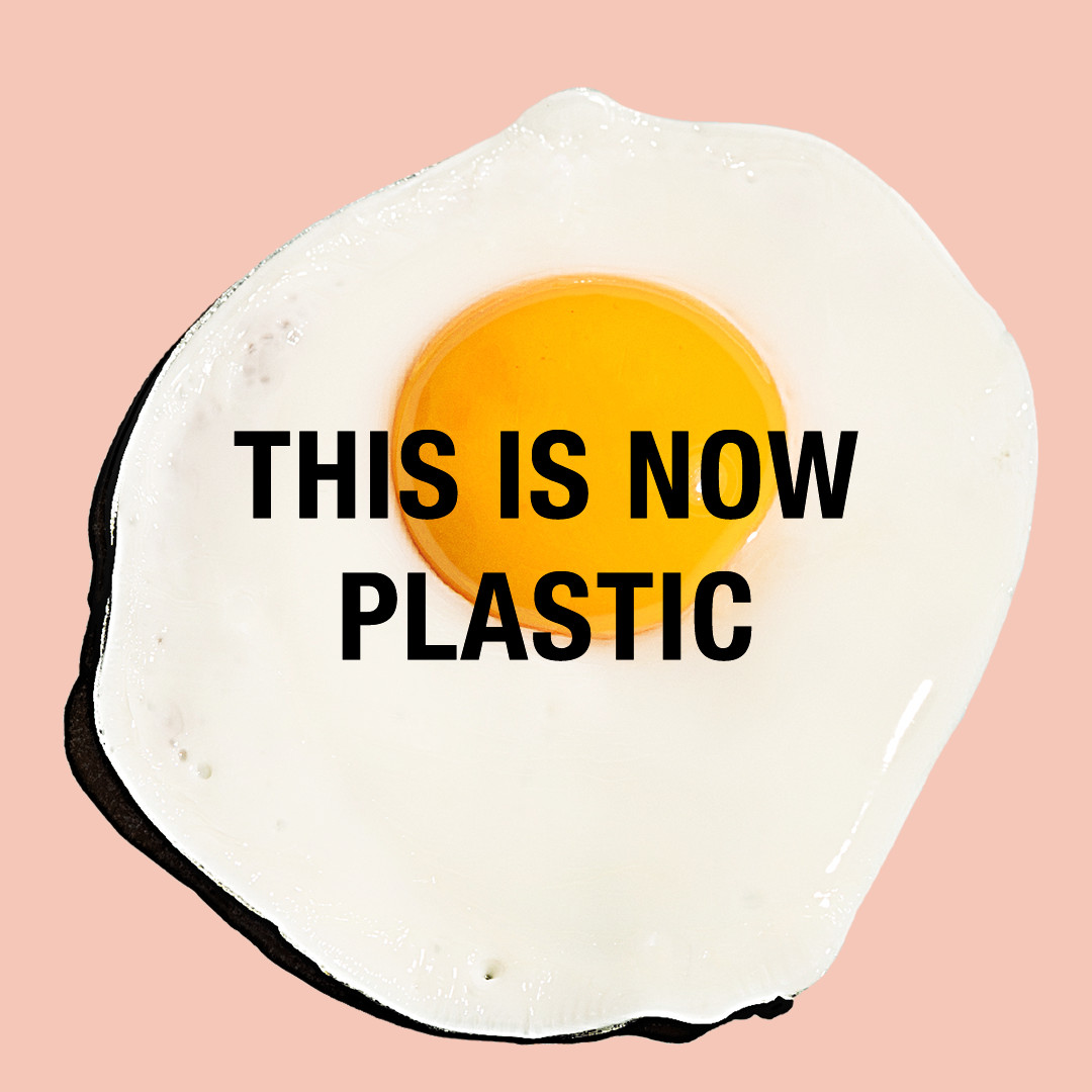 Egg is now plastic